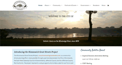 Desktop Screenshot of cityofkimmswick.org